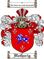 Hetherig coat of arms family crest download