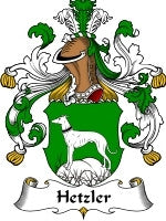 Hetzler coat of arms family crest download