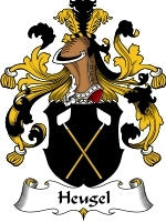 Heugel coat of arms family crest download