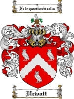 Hewatt coat of arms family crest download