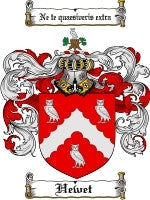 Hewet coat of arms family crest download