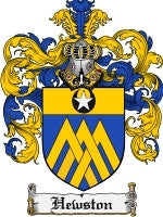 Hewston coat of arms family crest download