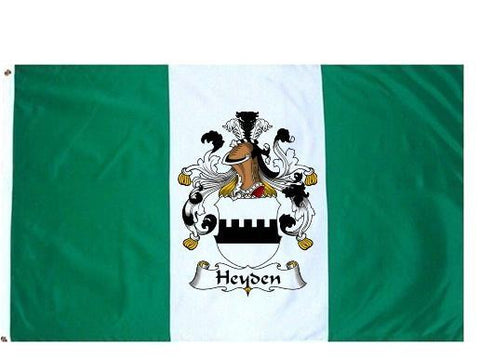 Heyden family crest coat of arms flag