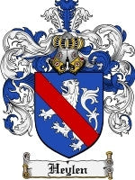Heylen coat of arms family crest download
