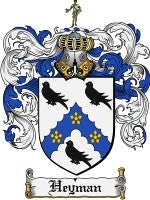 Heyman coat of arms family crest download