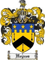 Heynes coat of arms family crest download
