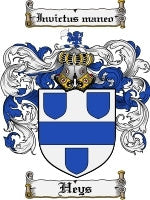 Heys coat of arms family crest download