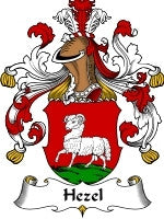 Hezel coat of arms family crest download