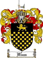 Hiam coat of arms family crest download