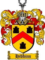 Hibbins coat of arms family crest download