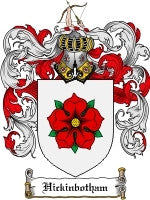 Hickinbotham coat of arms family crest download
