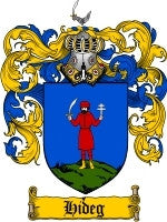 Hideg coat of arms family crest download