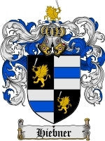 Hiebner coat of arms family crest download