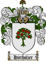 Hierholzer coat of arms family crest download