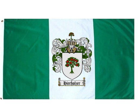 Hierholzer family crest coat of arms flag