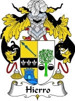 Hierro coat of arms family crest download