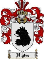 Higbee coat of arms family crest download