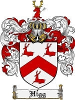 Higg coat of arms family crest download