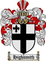 Highsmith coat of arms family crest download