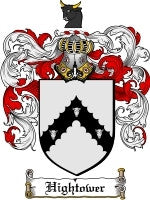 Hightower coat of arms family crest download
