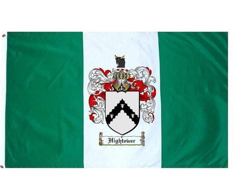 Hightower family crest coat of arms flag