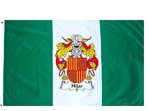 Hijar family crest coat of arms flag
