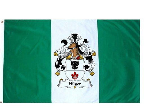 Hilger family crest coat of arms flag