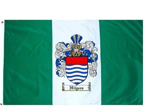 Hilgers family crest coat of arms flag