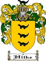 Hilke coat of arms family crest download