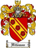 Hilleman coat of arms family crest download