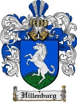 Hillenburg coat of arms family crest download