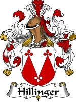 Hillinger coat of arms family crest download