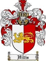 Hillis coat of arms family crest download