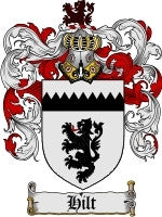Hilt coat of arms family crest download