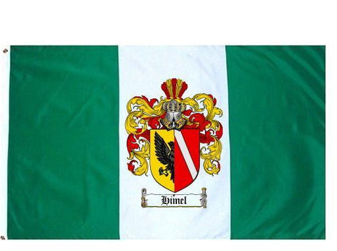 Himel family crest coat of arms flag