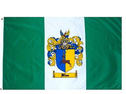 Hina family crest coat of arms flag