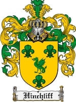 Hinchliff coat of arms family crest download