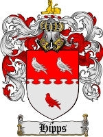 Hipps coat of arms family crest download