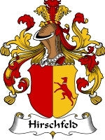 Hirschfeld coat of arms family crest download