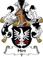 Hirt coat of arms family crest download