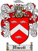 Hiscott coat of arms family crest download