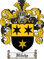 Hitche coat of arms family crest download