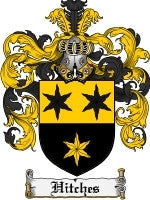 Hitches coat of arms family crest download