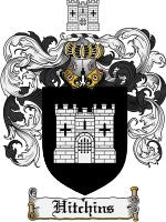 Hitchins coat of arms family crest download