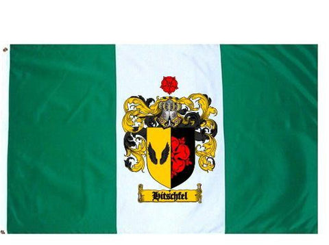 Hitschfel family crest coat of arms flag