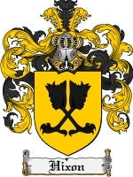 Hixon coat of arms family crest download