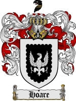 Hoare coat of arms family crest download