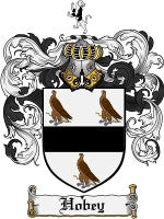 Hobey coat of arms family crest download