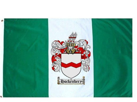 Hockenbery family crest coat of arms flag