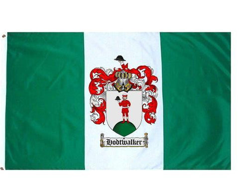 Hodtwalker family crest coat of arms flag